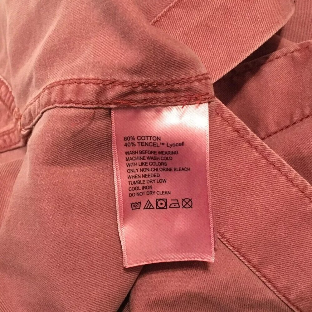 Tommy Bahama Men's Small Cherry Stone Tahitian Twill Shirt With Pocket - Picture 3 of 8
